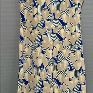 Tory Burch Beige and White Dress